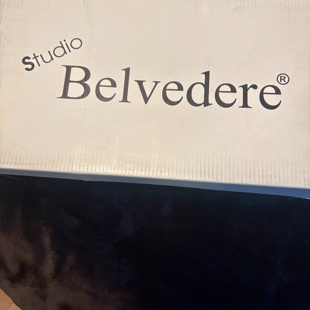 Men's Shoe (from Mens Warehouse) - Studio Belvedere Size 11, Beige/Brown